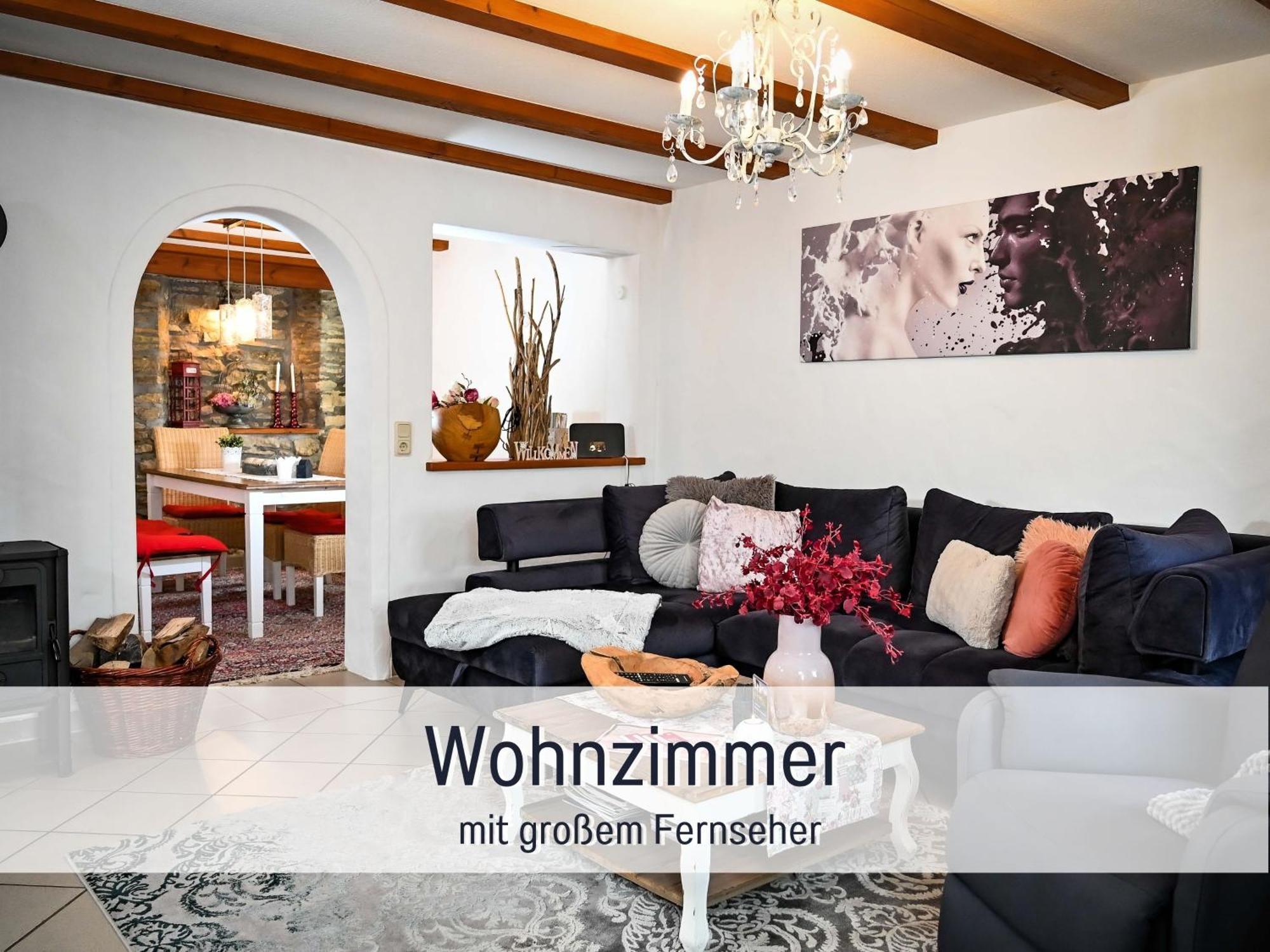 4 Sterne Ferienhaus "Zum Weiher" Allenbach Exteriér fotografie